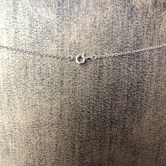 Free with any purchase! Silver plated brass tiny floating heart 18” necklace - Picture 6 of 7